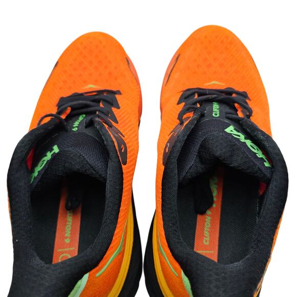 Hoka One One Clifton 9 Flame Vibrant Orange Mens 7.5D Running Shoes main image 5
